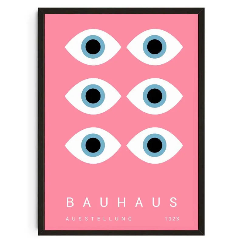 Pink Geometry Prints