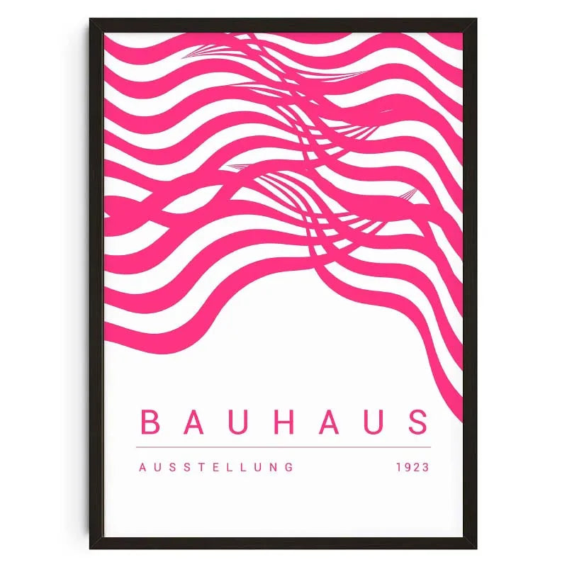Pink Geometry Prints