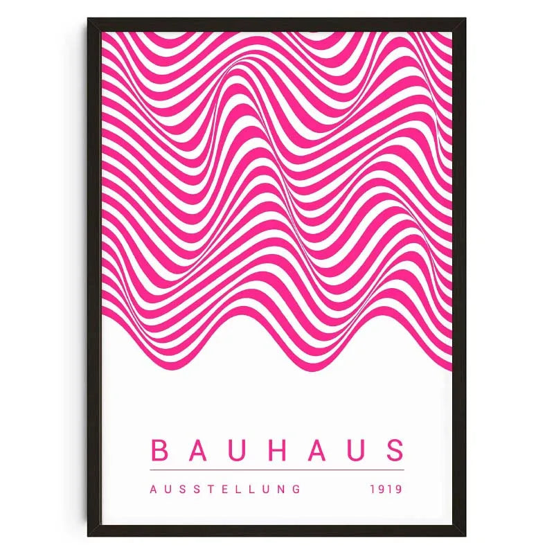Pink Geometry Prints