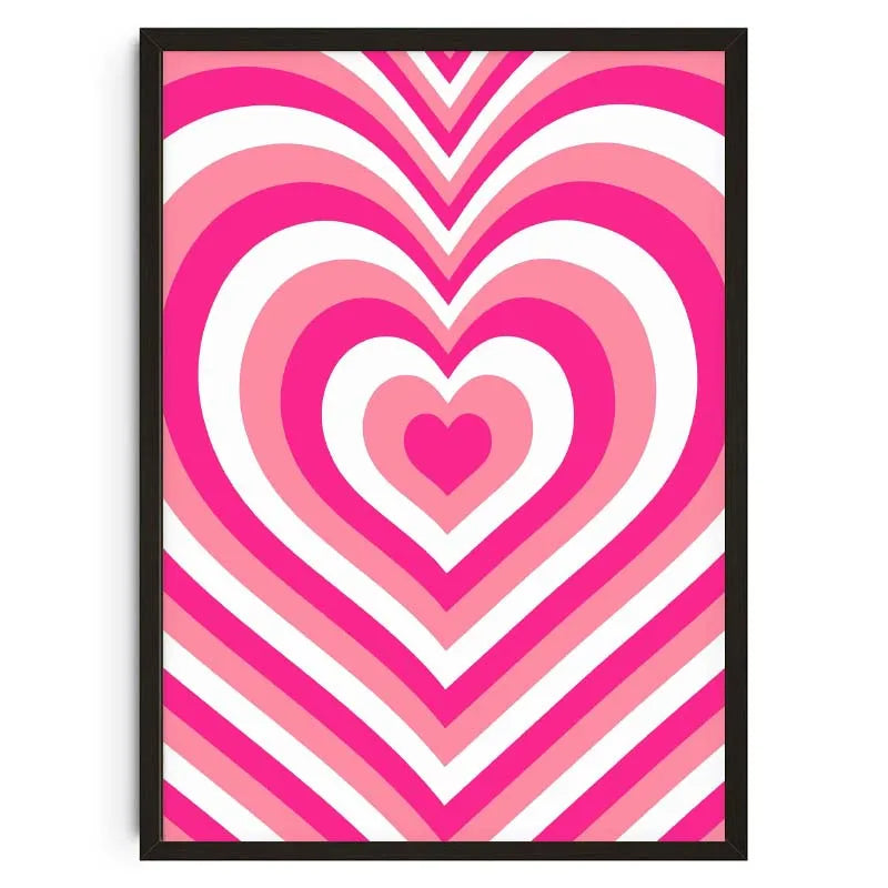 Pink Geometry Prints