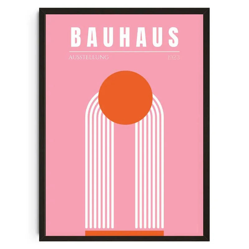 Pink Geometry Prints