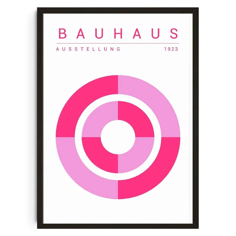Pink Geometry Prints