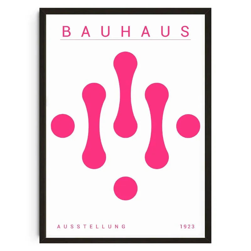 Pink Geometry Prints