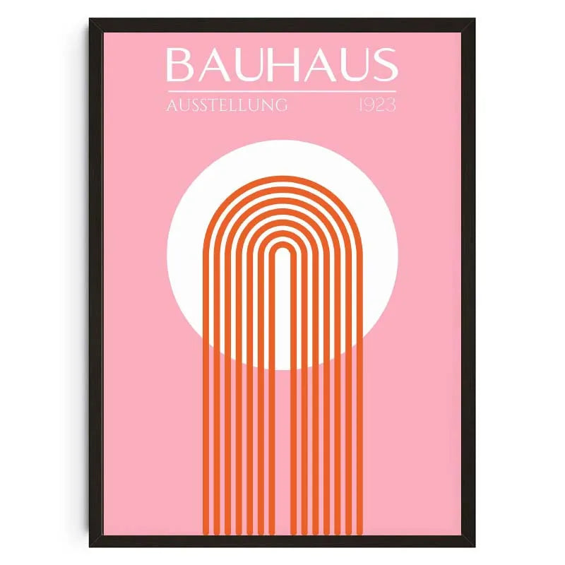 Pink Geometry Prints