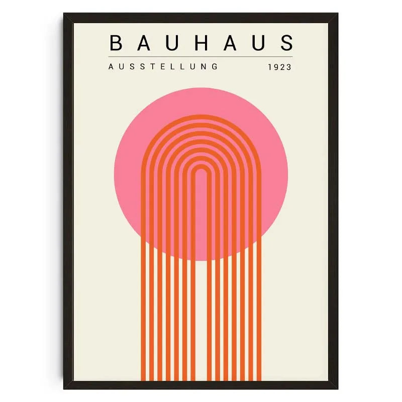 Pink Geometry Prints