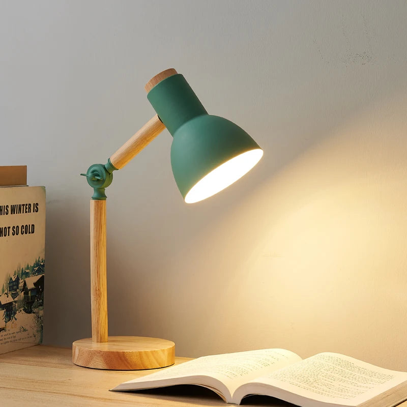 Halo Oak Lamp