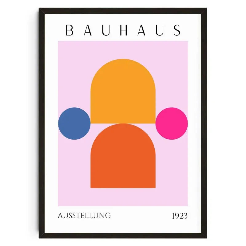 Pink Geometry Prints