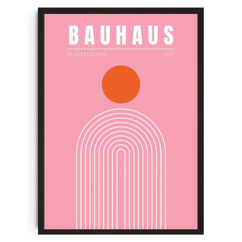 Pink Geometry Prints