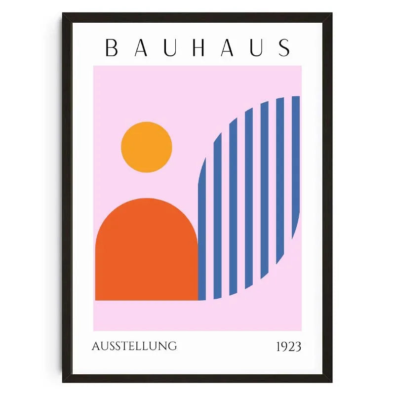 Pink Geometry Prints
