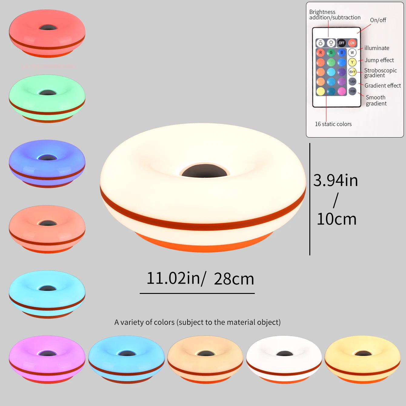 Halo Donut Lamp