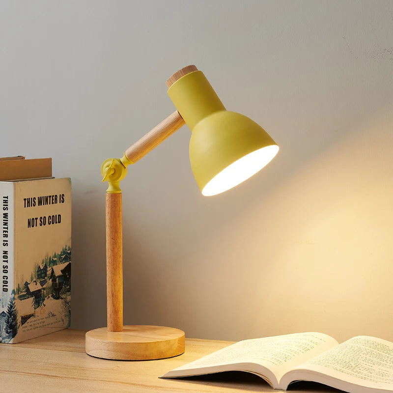 Halo Oak Lamp