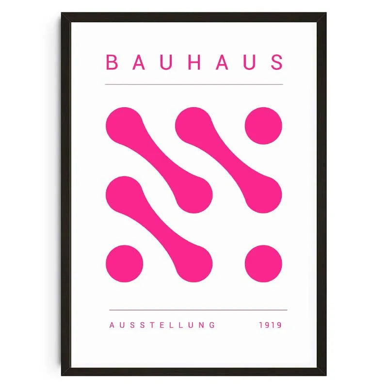 Pink Geometry Prints
