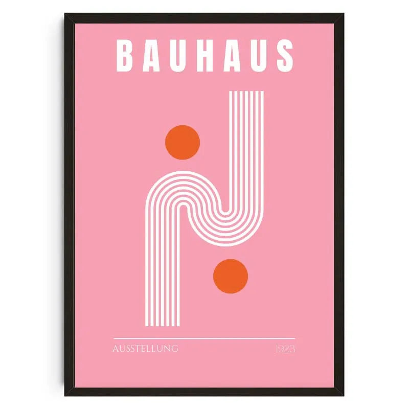 Pink Geometry Prints
